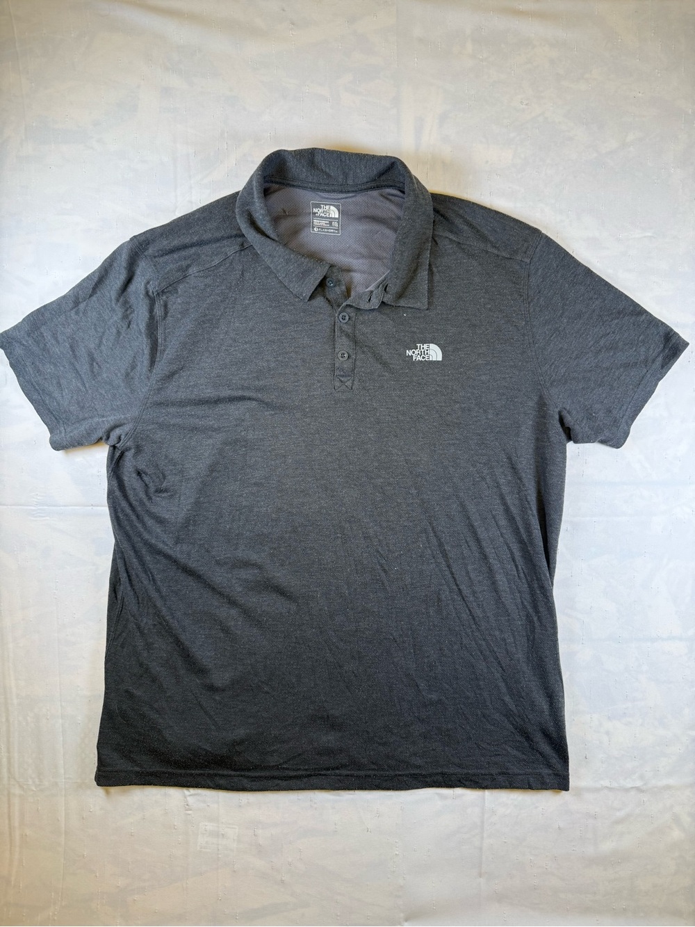 The North Face Flashdry Men's Dark Gray Polo Shirt